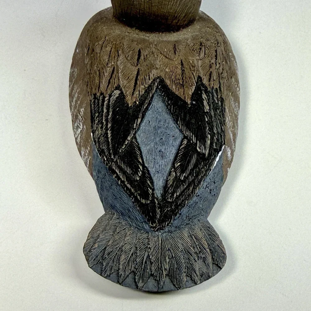 Jennings Decoy Co Bufflehead Duck Miniature Decoy Hand Painted Signed 4.5